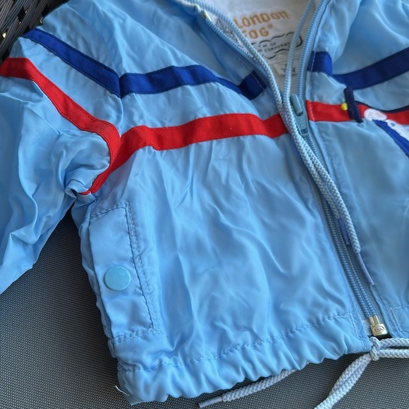 Vintage Toddler London Fog Jacket blue bear 12 months - Picture 4 of 6